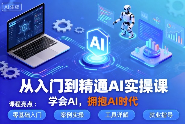 从入门到精通AI实操课，学会AI，拥抱AI时代-破局灯塔