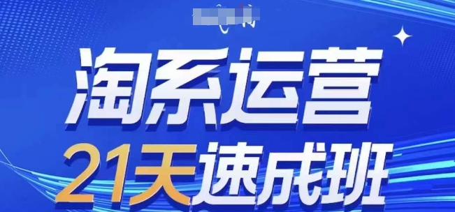 淘系运营21天速成班(更新25年9月)，0基础轻松搞定淘系运营，不做假把式-破局灯塔