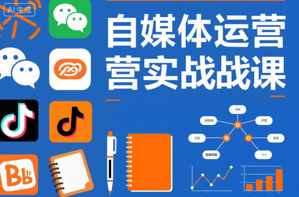 自媒体运营实战课，掌握一套系统的自媒体运营底层方法论，成为优秀的内容创作者-破局灯塔