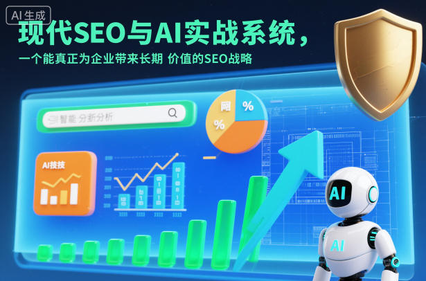 现代SEO与AI实战系统，一个能真正为企业带来长期价值的SEO战略(英语+中文字幕)-破局灯塔