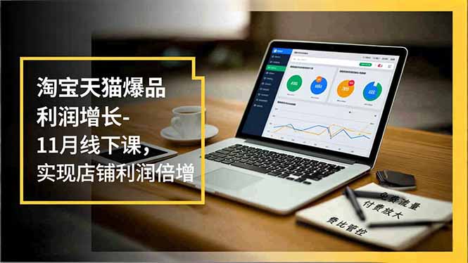 淘宝天猫爆品利润增长-11月线下课,免费流量、付费放大、费比管控,实现店铺利润倍增-破局灯塔