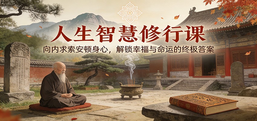 人生智慧修行课：向内求索安顿身心，解锁幸福与命运的终极答案-破局灯塔