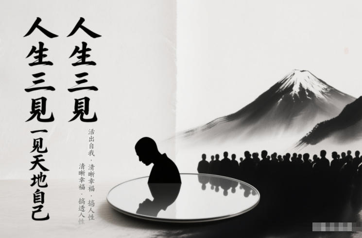 人生三见一见天地见众生见自己，活出自我拥有清晰幸福人生，搞透人性-破局灯塔