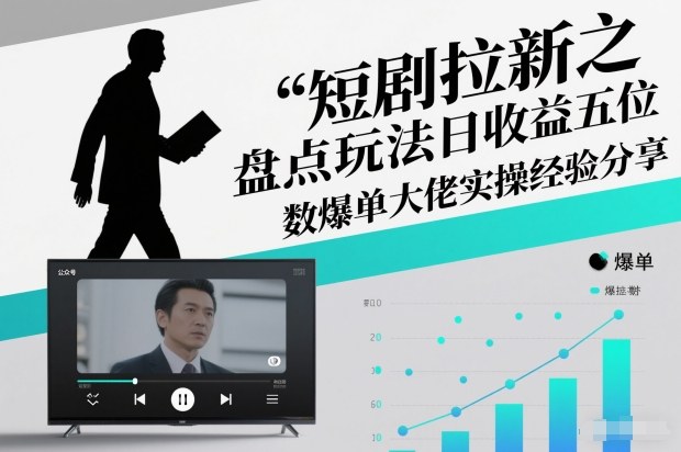 短剧拉新之盘点玩法日收益五位数爆单大佬实操经验分享-破局灯塔