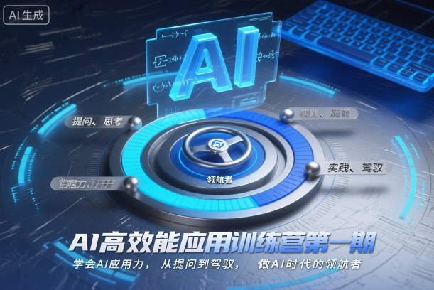AI高效能应用训练营第一期，学会AI应用力，从提问到驾驭，做AI时代的领航者(更新)-破局灯塔