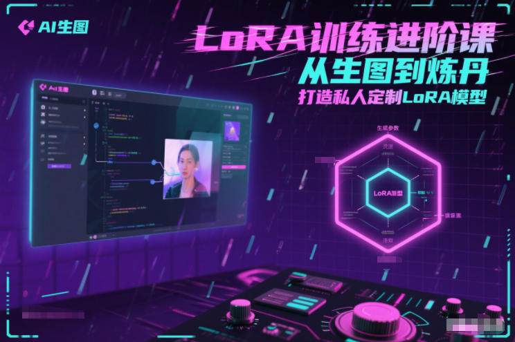 LoRA训练进阶课，从生图到炼丹，打造私人定制LoRA模型-破局灯塔