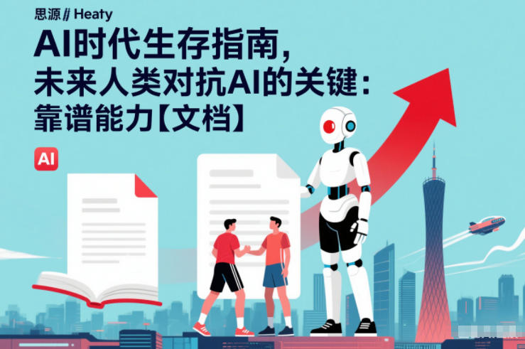 AI时代生存指南，未来人类对抗AI的关键：靠谱能力【文档】-破局灯塔