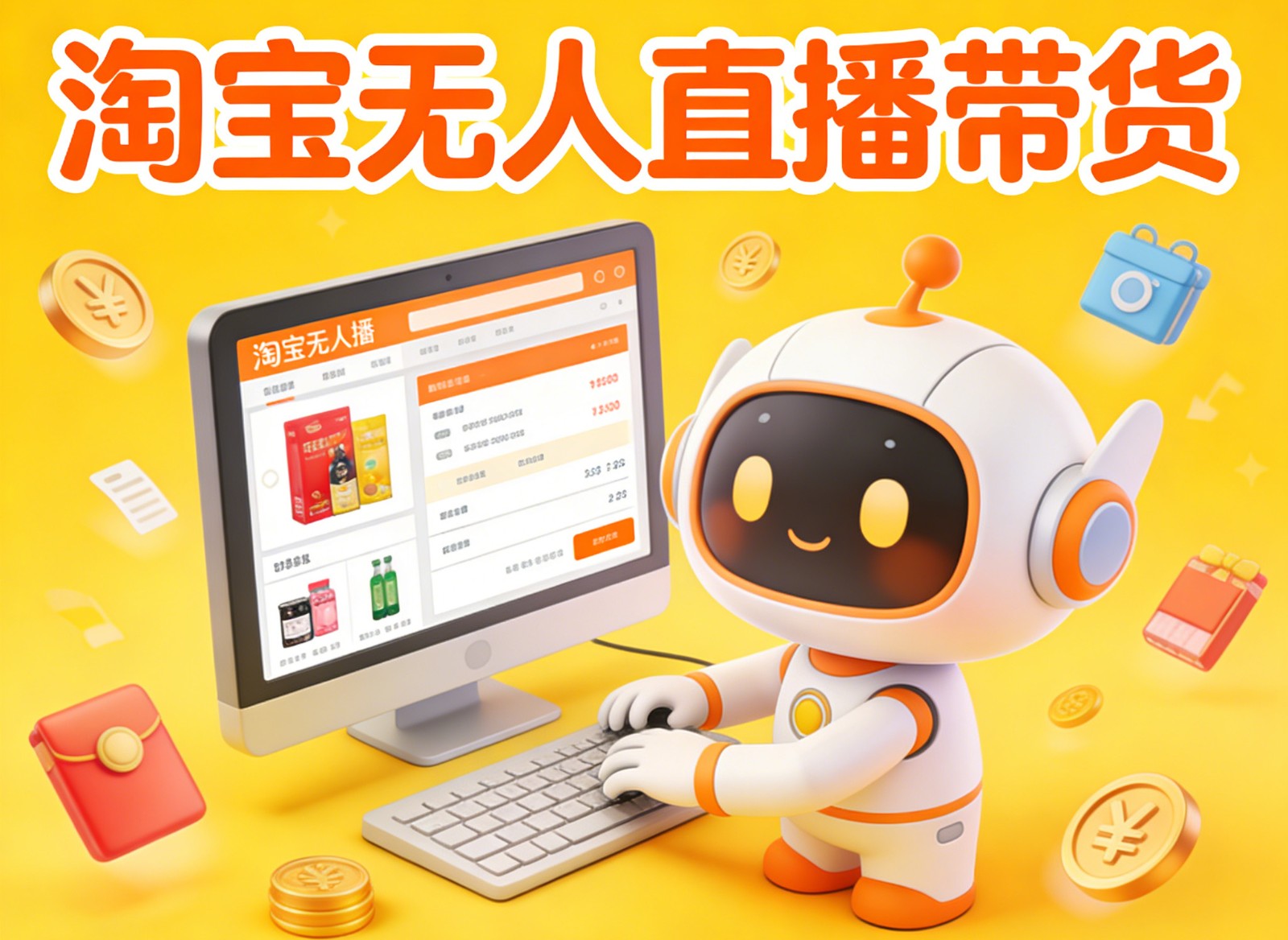 淘宝无人直播带货，24小时自动卖货，月佣金1W+，不违规不封号，不用露脸-破局灯塔
