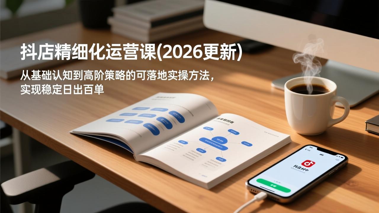 抖店精细化运营课(2026更新-破局灯塔