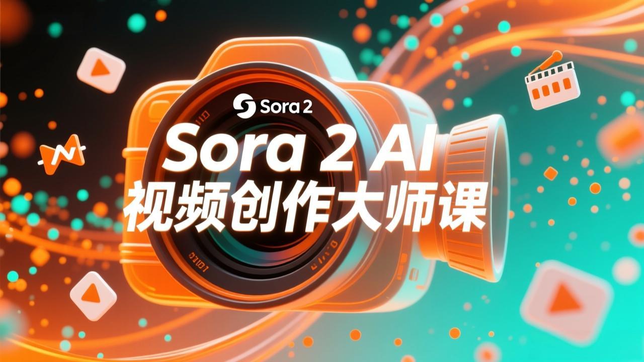 如何利用Sora 2创建流行AI人工智能视频大师班教程：掌握创作全流程，产出百万播放内容-破局灯塔