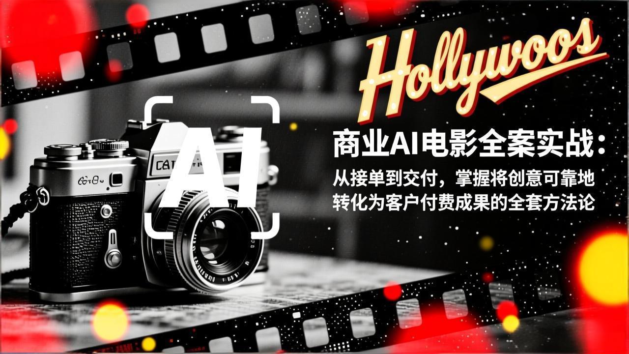 商业AI电影全案实战：从接单到交付，掌握将创意可靠地转化为客户付费成果的全套方法论-破局灯塔
