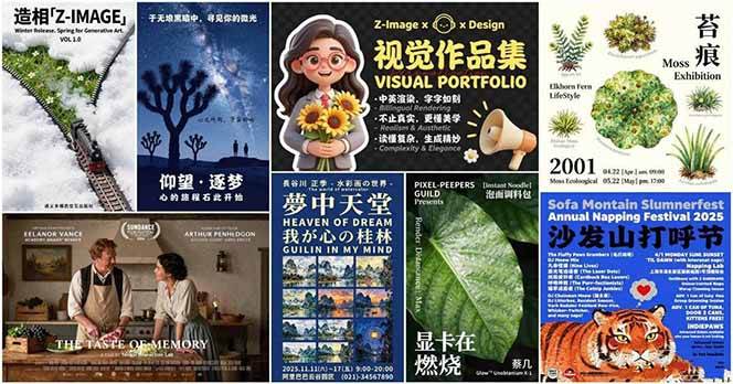 图片[3]-Z-Image – 逼真照片级文生图神器 WebUI+ComfyUI工作流 一键整合包-破局灯塔