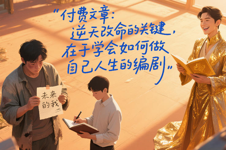 付费文章：逆天改命的关键，在于学会如何做自己人生的编剧-破局灯塔