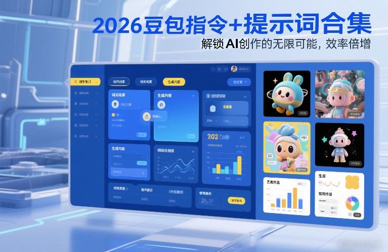 2026豆包指令+提示词合集，解锁AI创作的无限可能，效率倍增-破局灯塔